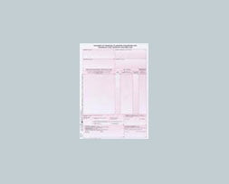 Déclaration d’expédition de marchandises dangereuses ROUTE (ADR) version LASER