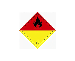 Étiquette de danger Classe 5.2