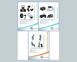 Pack comprenant 3 livrets métiers spécifiques
