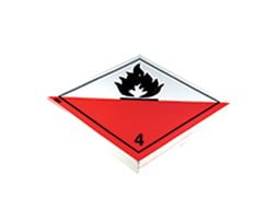 Etiquette de danger IMDG classe 4.2