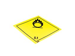 Plaque-étiquette de danger ADR classe 5.1