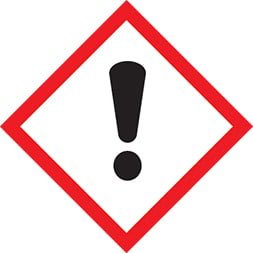 Etiquette Nocif par inhalation ou irritant cutané SGH 07