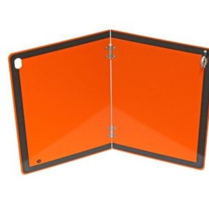 Panneau orange pliable 30x40 cm