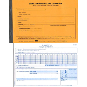 Livret individuel de contrôle