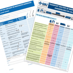 Bloc de contrôle ADR standard - checklist ADR