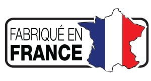 Étiquette autocollante "fabriqué in France"