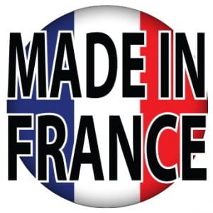 Étiquette autocollante "Made in France"