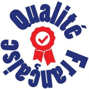 Étiquette autocollante "Artisanat français"