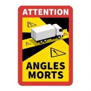 signalétique angles morts