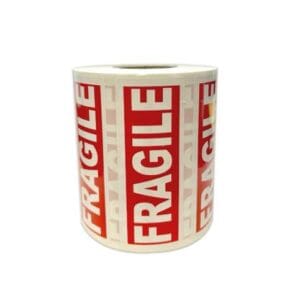 Etiquette fragile